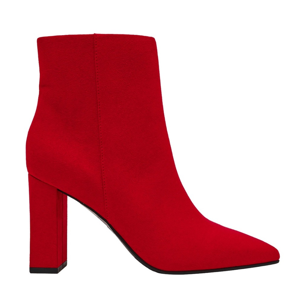 Wild Pair Bold Red Heeled Boots
